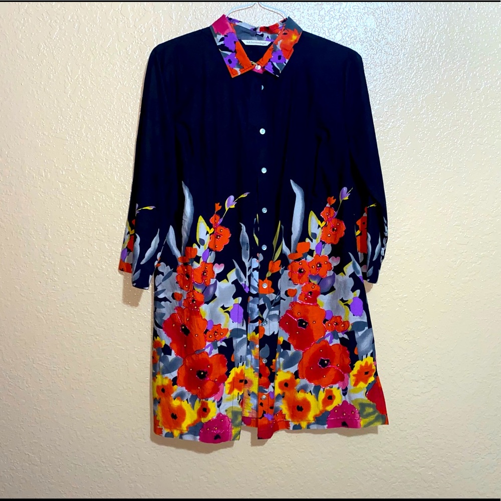 Soft Surroundings Button Up Dress